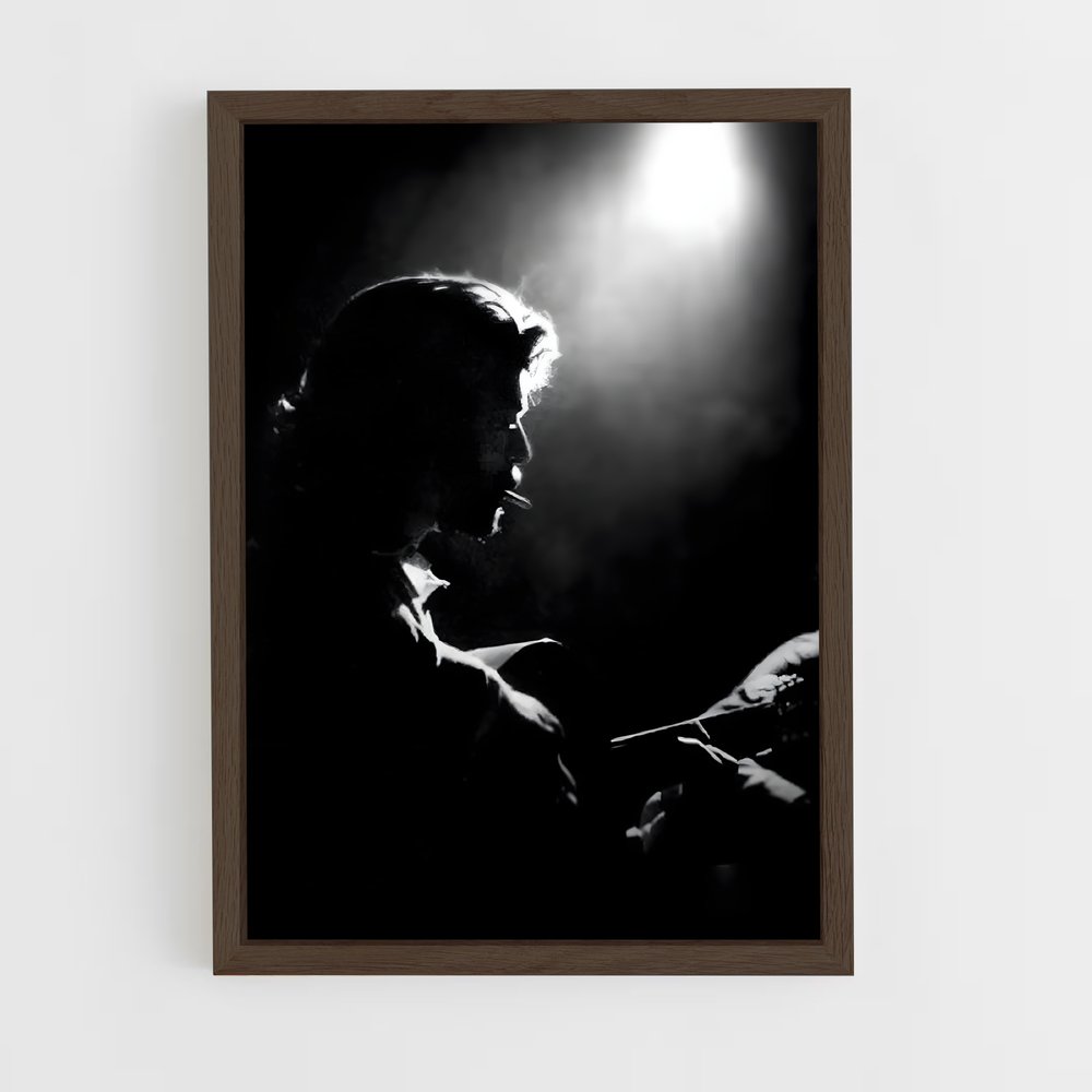Poster Guitariste Élégant – affiche Danse (vue 5)